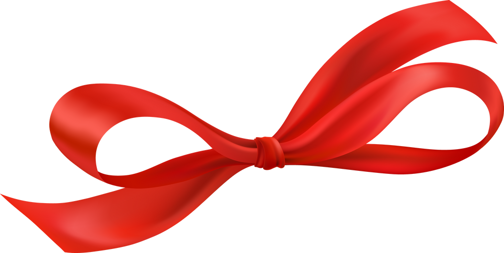 Red Gift Bow